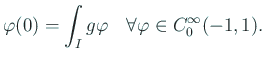 $ g\in L^p(-1,1)$