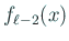 $\displaystyle f_{\ell-2}(x)$