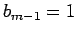 $b_{m-1} = 1$