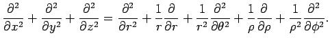 $\displaystyle \frac{\rd^2}{\rd x^2}+\frac{\rd^2}{\rd y^2}+\frac{\rd^2}{\rd z^2}...
...rd}{\rd\rho}
+\frac{1}{\rho^2}\frac{\rd^2}{\rd\phi^2}%+\frac{\rd^2}{\rd z^2}
.
$