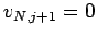 $ v_{N,j+1}=0$