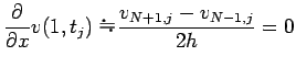 $\displaystyle \dsp\frac{\rd }{\rd x}v(1,t_{j})$B