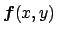 $ \Vector{f}(x,y)$