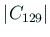 $ \left\vert C_{129}\right\vert$