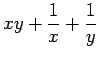 $x y+\Dfrac{1}{x}+\Dfrac{1}{y}$