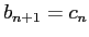 $ b_{n+1}=c_n$