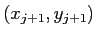 $ (x_{j+1},y_{j+1})$